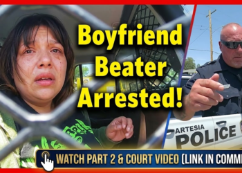 Violent Girlfriend Beats Boyfriend & Resists Police in Wild Arrest!