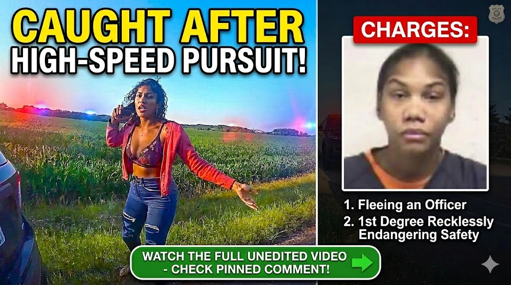 Driver Spins Out After 109 MPH Chase