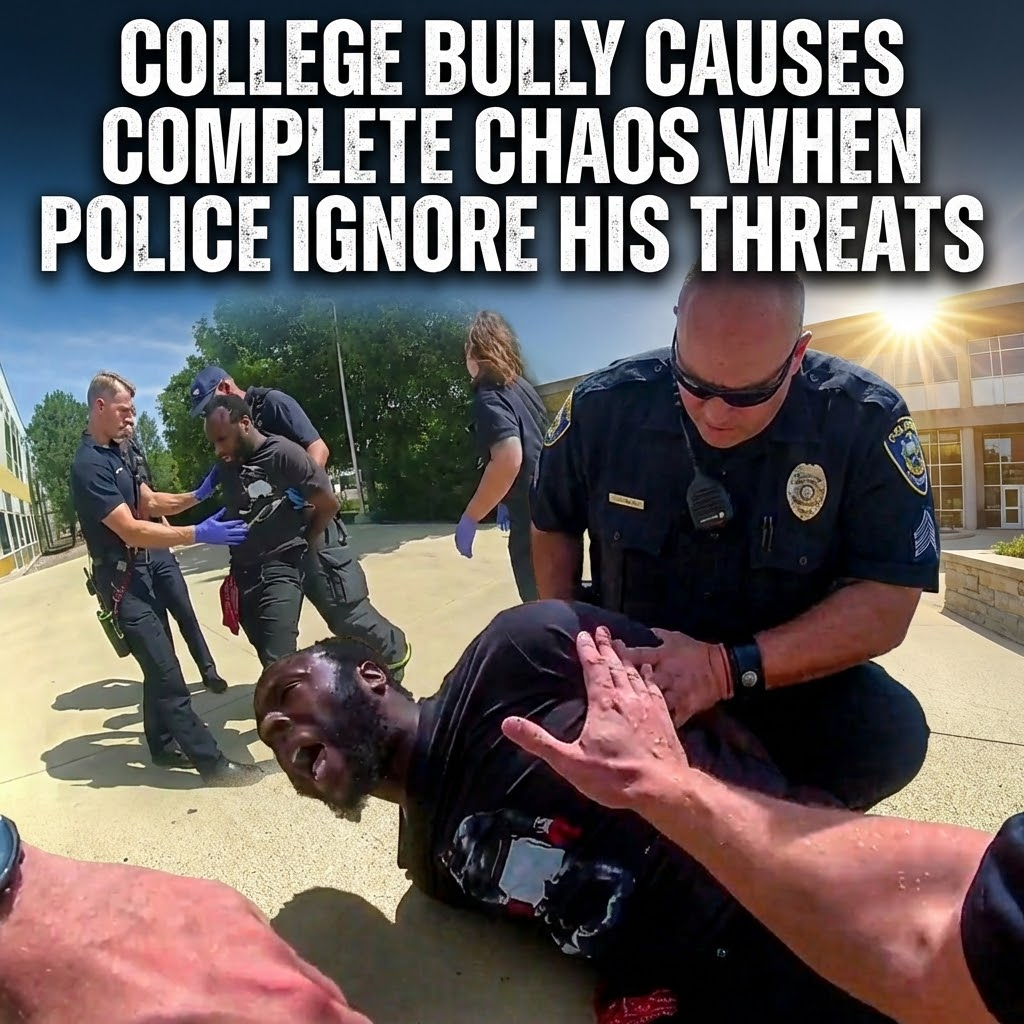 College Bully Causes Complete Chaos When Police Ignore His Threats