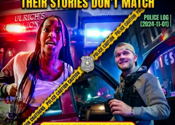 Woman Assaults Man, Then Kicks a Cop With No Remorse