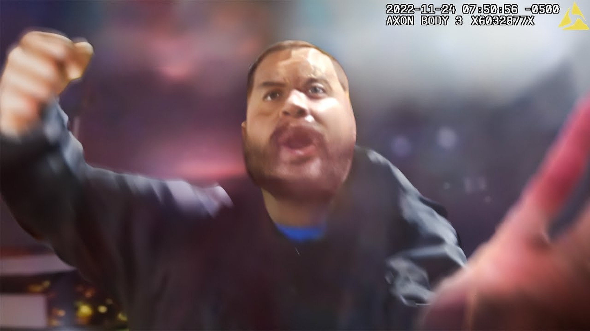 Crazy Trespasser Tries Fighting Cops