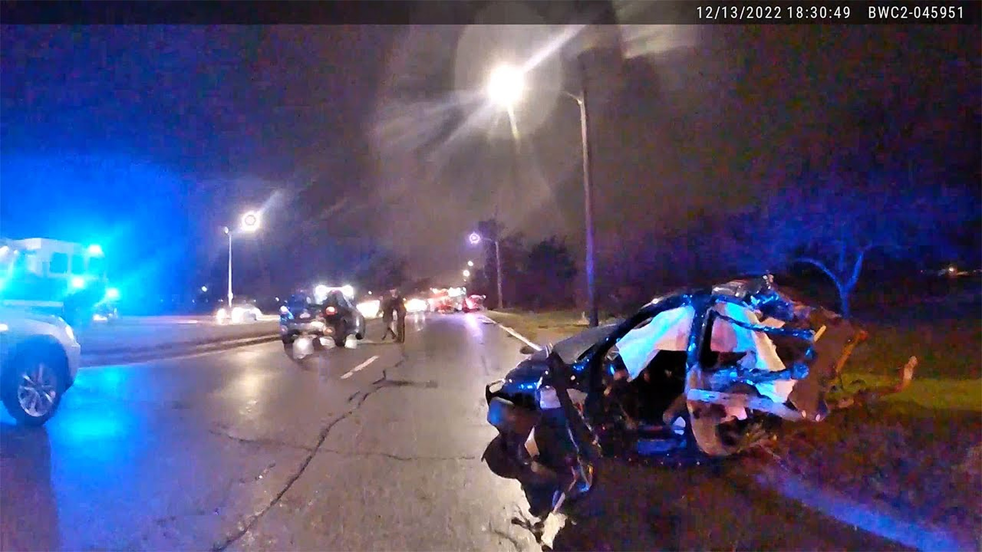 Officers Collect Statements after Street Racing Turns Fatal