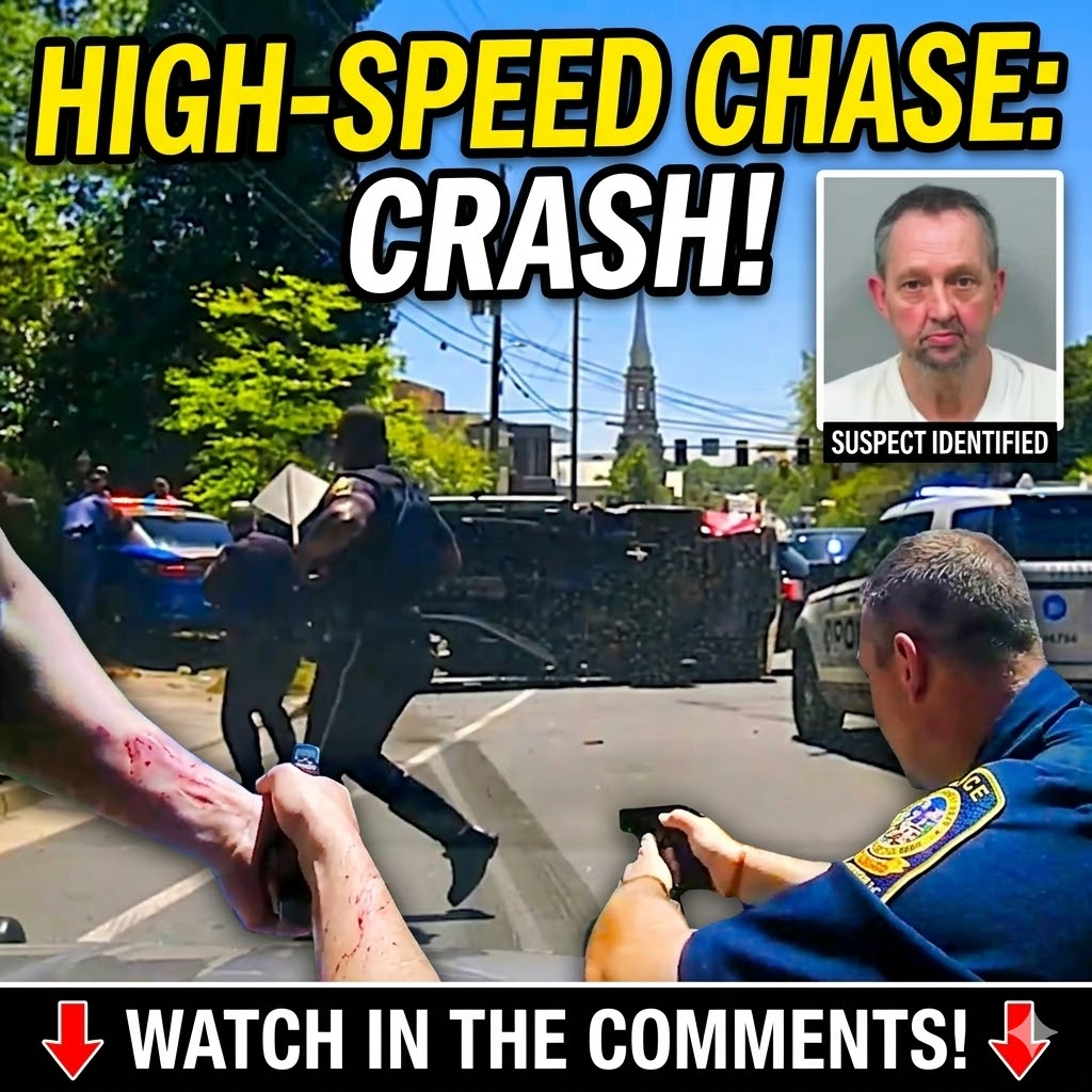 Rookie Cop Get Crushed by High-Speed PIT