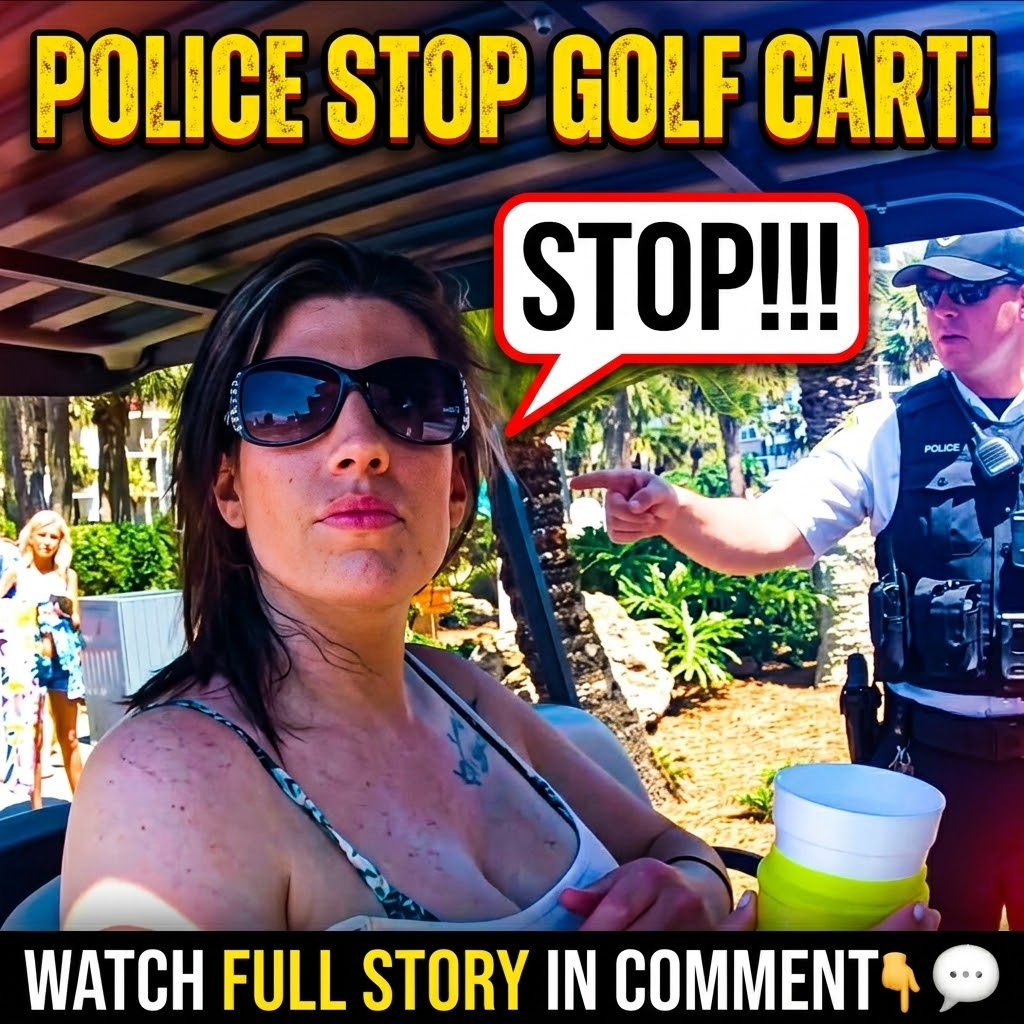 Entitled Karen Fights Police at Beach Resort