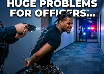 Chaos Erupts After Man Steals Officer’s Taser
