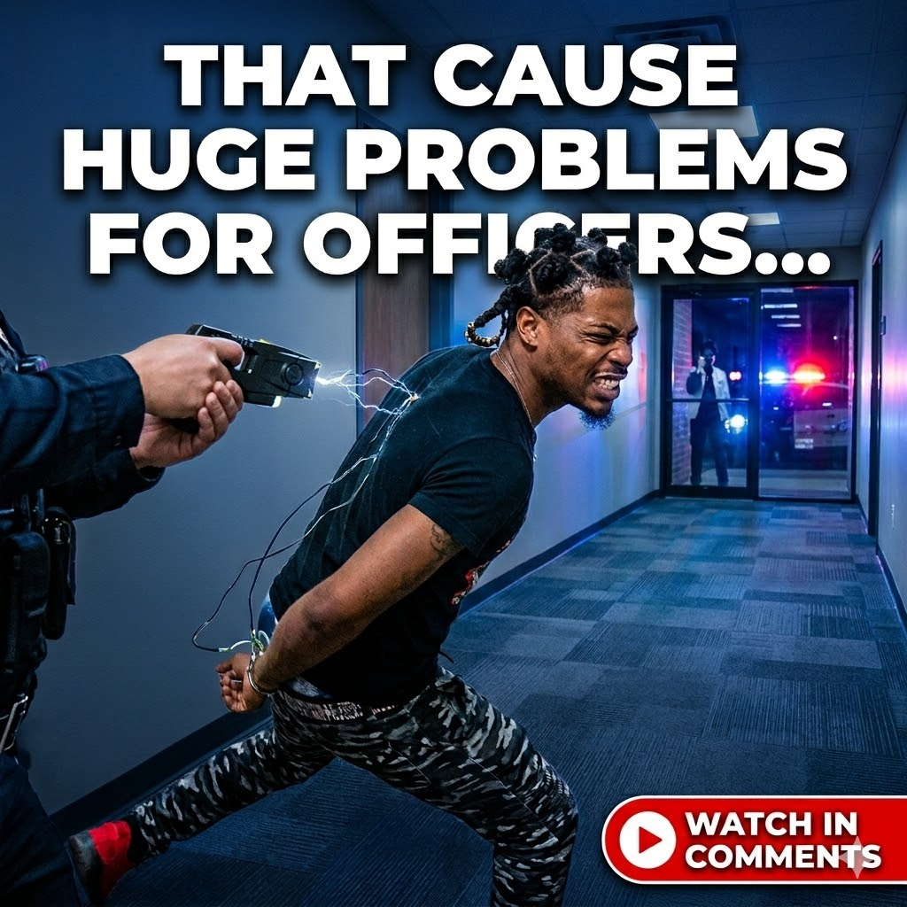 Chaos Erupts After Man Steals Officer’s Taser