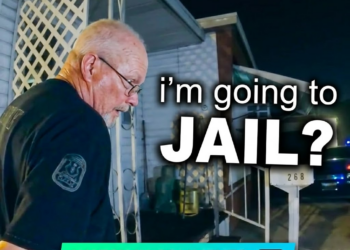 Moment Retired Cop Realizes His Life Is Over