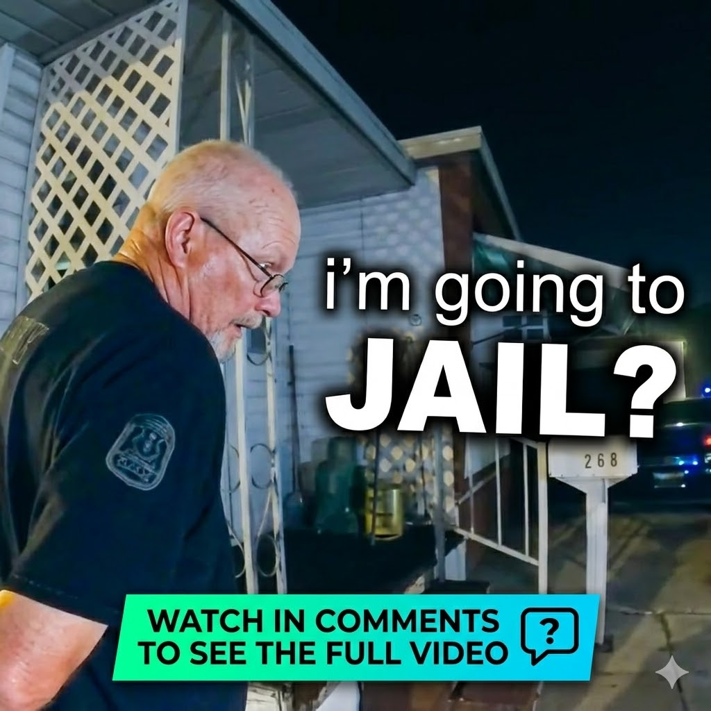 Moment Retired Cop Realizes His Life Is Over