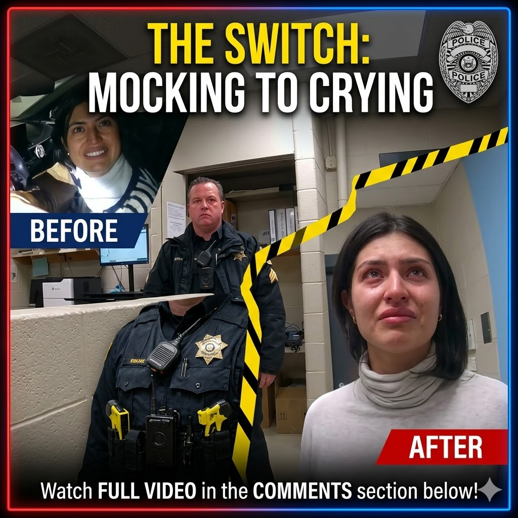 Psycho Brat Tries Flirting Her Way Out Of an Arrest