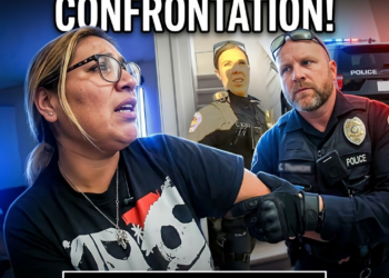 Crazy Wife Locks Husband Out, Then Fights Police Who Come To Help Him!