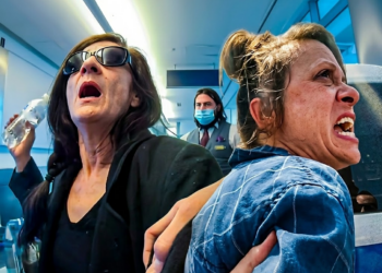 Racist Grandma Arrested for Attacking Children at Airport