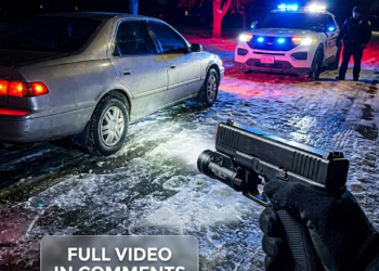 Officer Shoots at Eluding Suspects After Witnessing a Drive-By