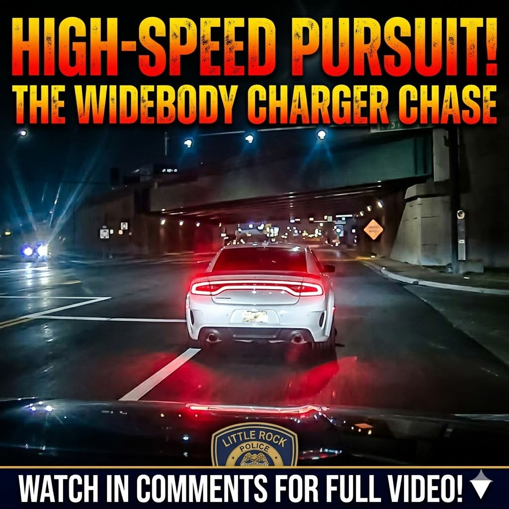 WideBody Hellcat loses Little Rock police department in 20 seconds ￼| hellcat vanished #LRHN #ASP