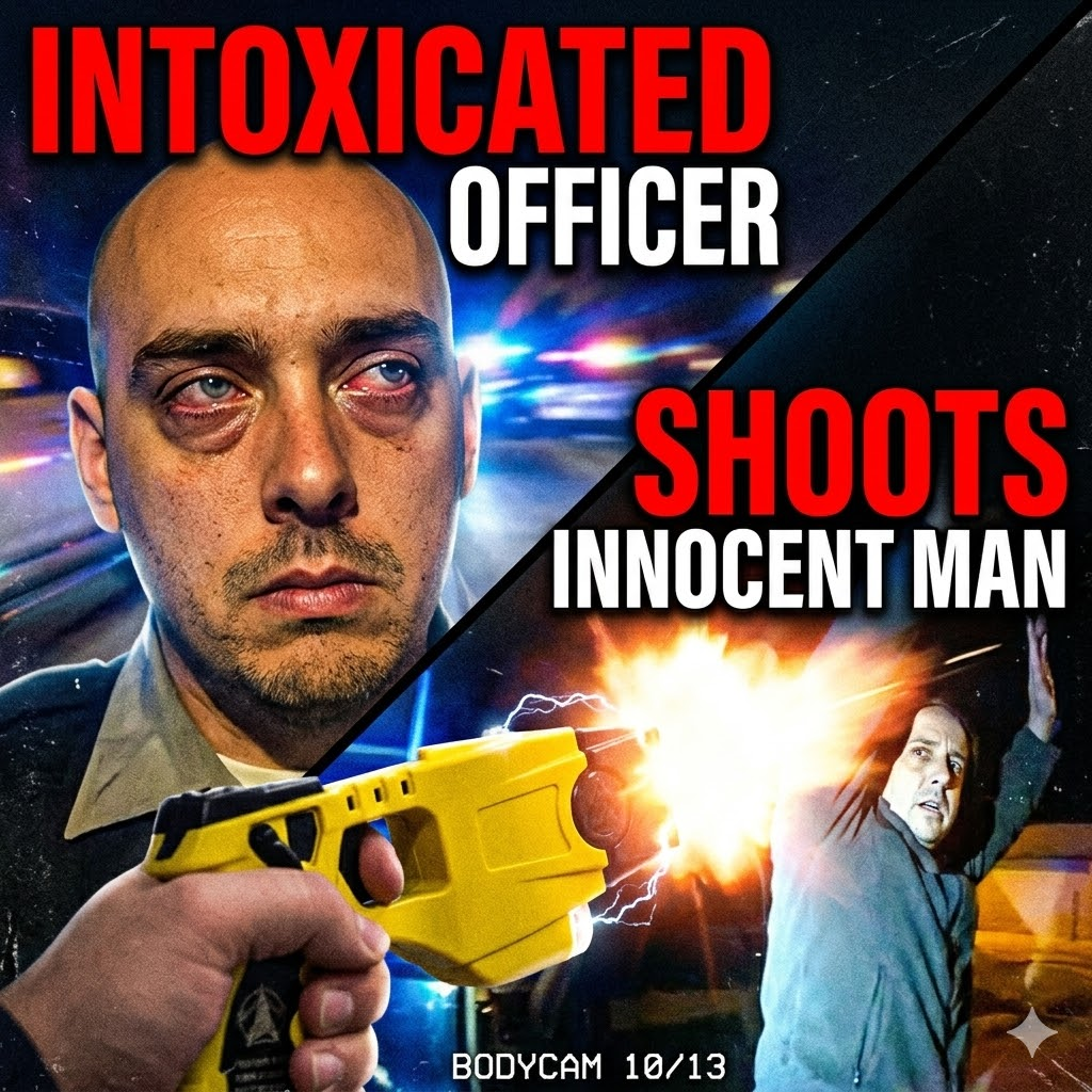 Intoxicated Police Officer Shoots at Innocent Man on Public Road
