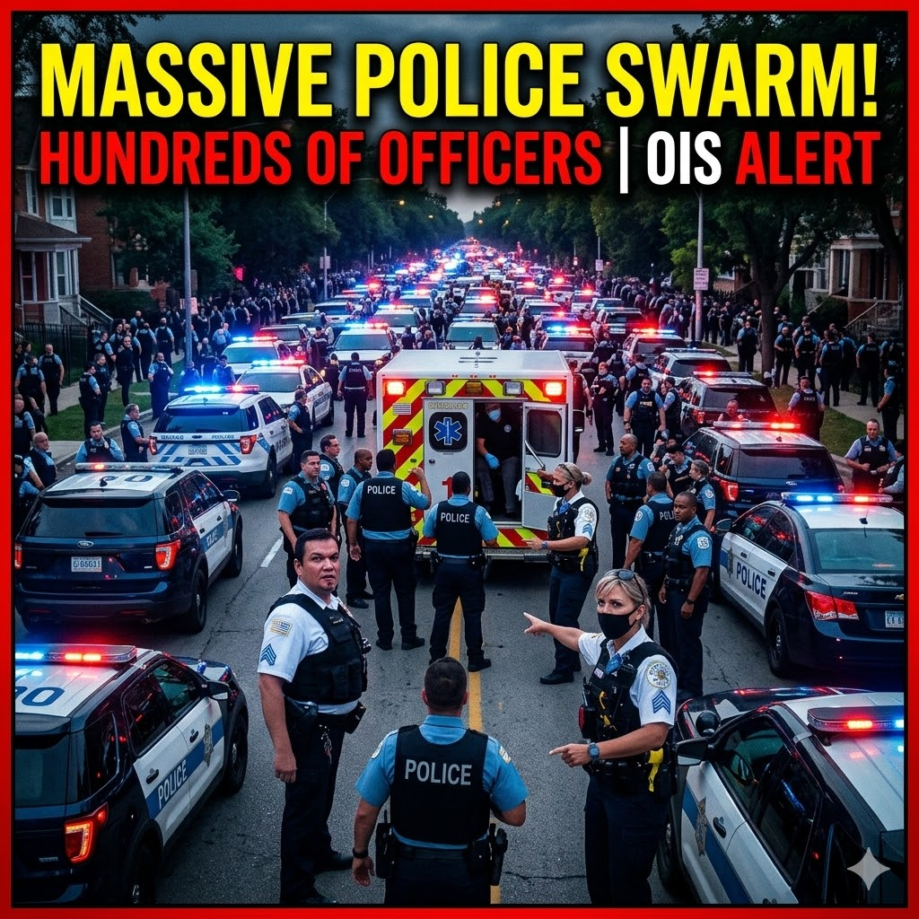 Hundreds of Police Respond to Officer Involved Shooting