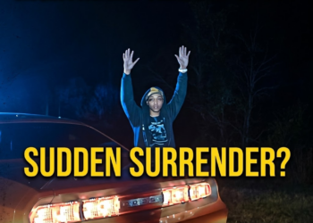 1st gen SRT8 challenger tries to evaded Arkansas state police ends up wrecking out | 4 to the floor