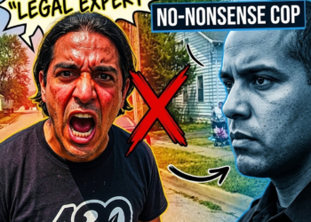Obnoxious “Legal Expert” Meets No-Nonsense Cop