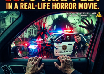 Cops Trapped in Real-Life Horror Movie