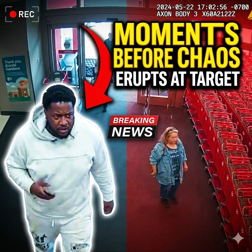 Moments Before Chaos Erupts at Target