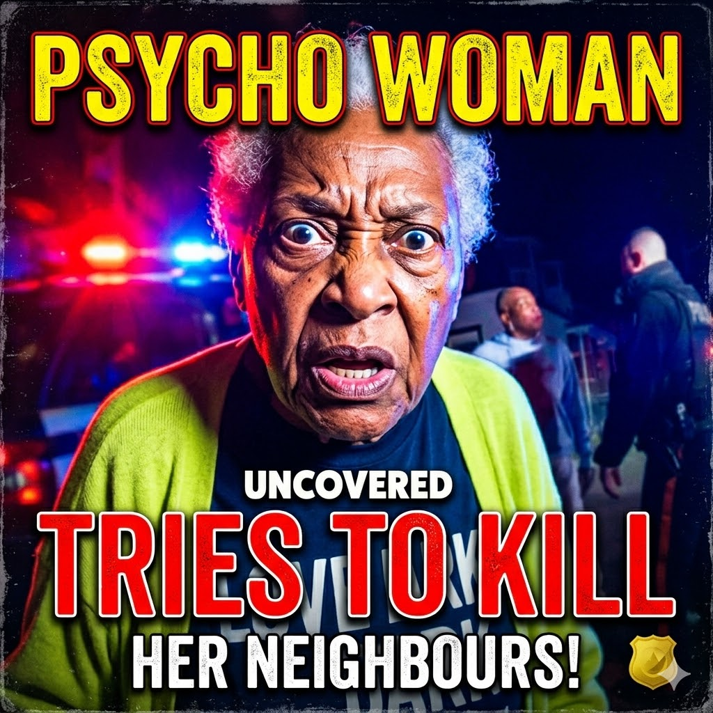 Psycho Woman Tries to Kill Her Neighbours Over a Misunderstanding