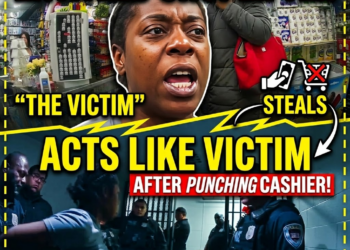 Entitled Shoplifter Acts Like the Victim After Punching Cashier & Stealing