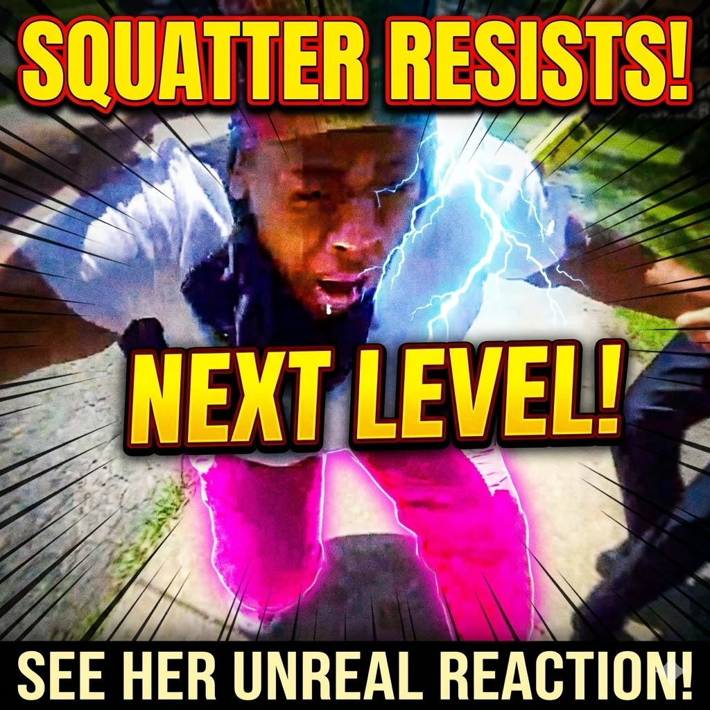 Entitled Squatter Takes Resisting Arrest To a Whole New Level