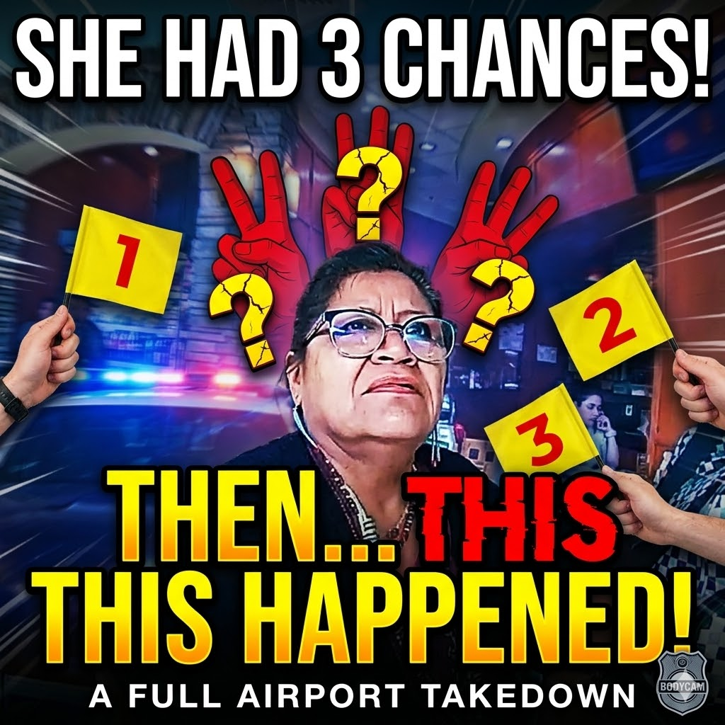 Woman Had 3 Chances to Leave the Airport, Then THIS Happened