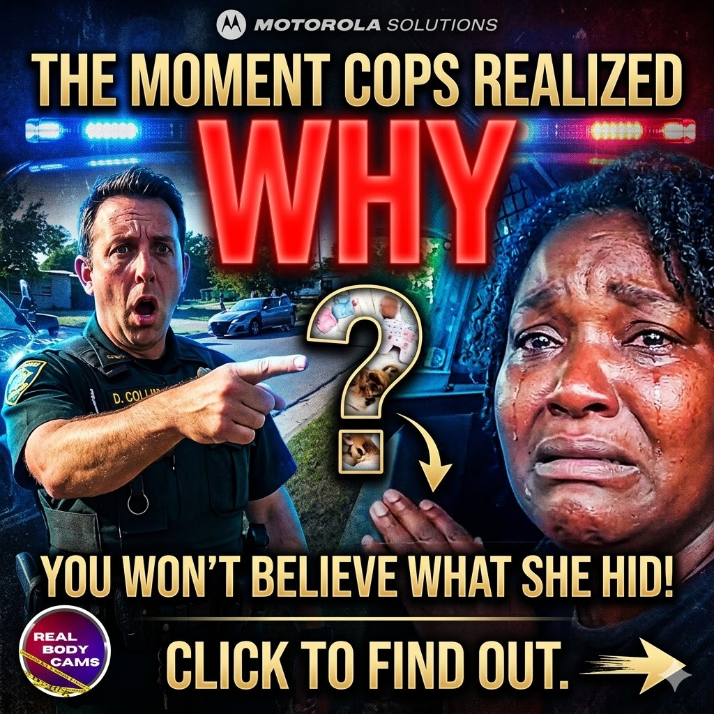 The Moment Cops Realized WHY She Wouldn’t Get Out of Her Car