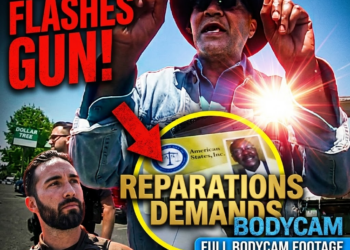 DoorDash Driver Flashes Gun at School, Makes Reparations Demands