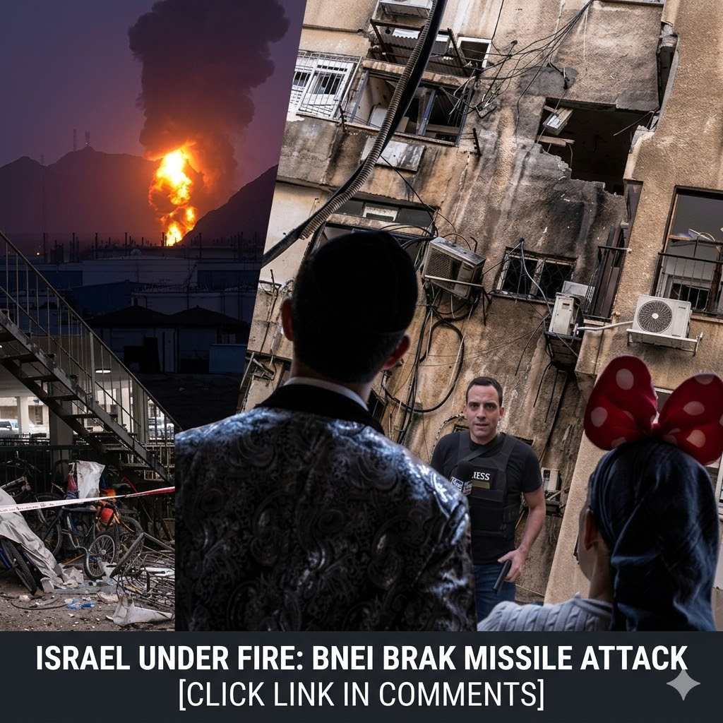 JUST IN: Iranian missile hits Israeli religious community of Bnei Brak, injuring at least 7