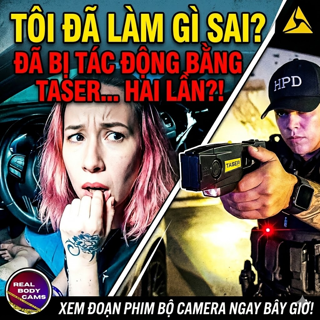 “What Did I Do?” Asks Woman After Getting Tased… TWICE