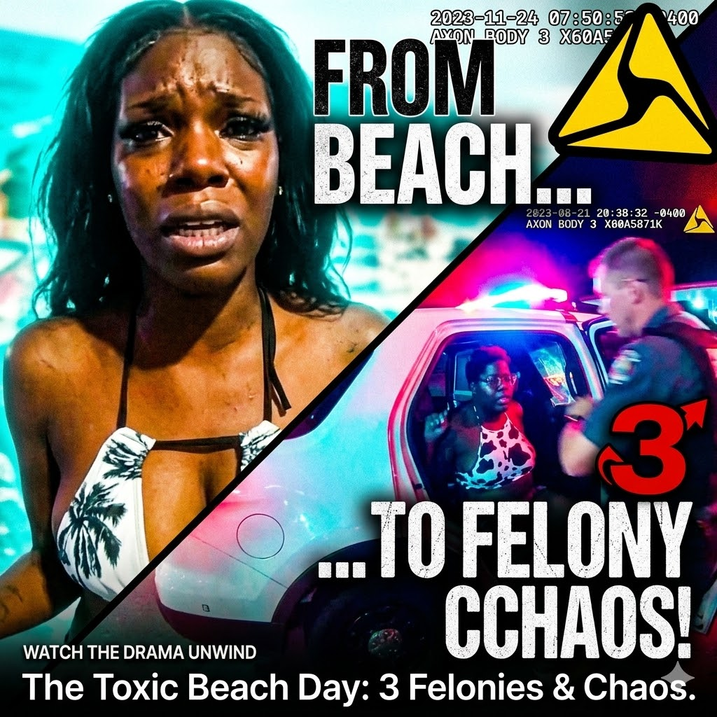 Toxic Friend Turns Day At The Beach Into 3 Felonies & Complete Chaos