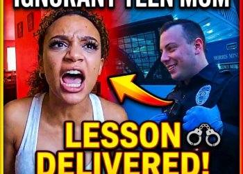 Police Give Ignorant Teen Mom a Lesson She Won’t Forget