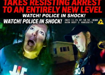 Deranged Woman Takes Resisting Arrest To An Entirely New Level