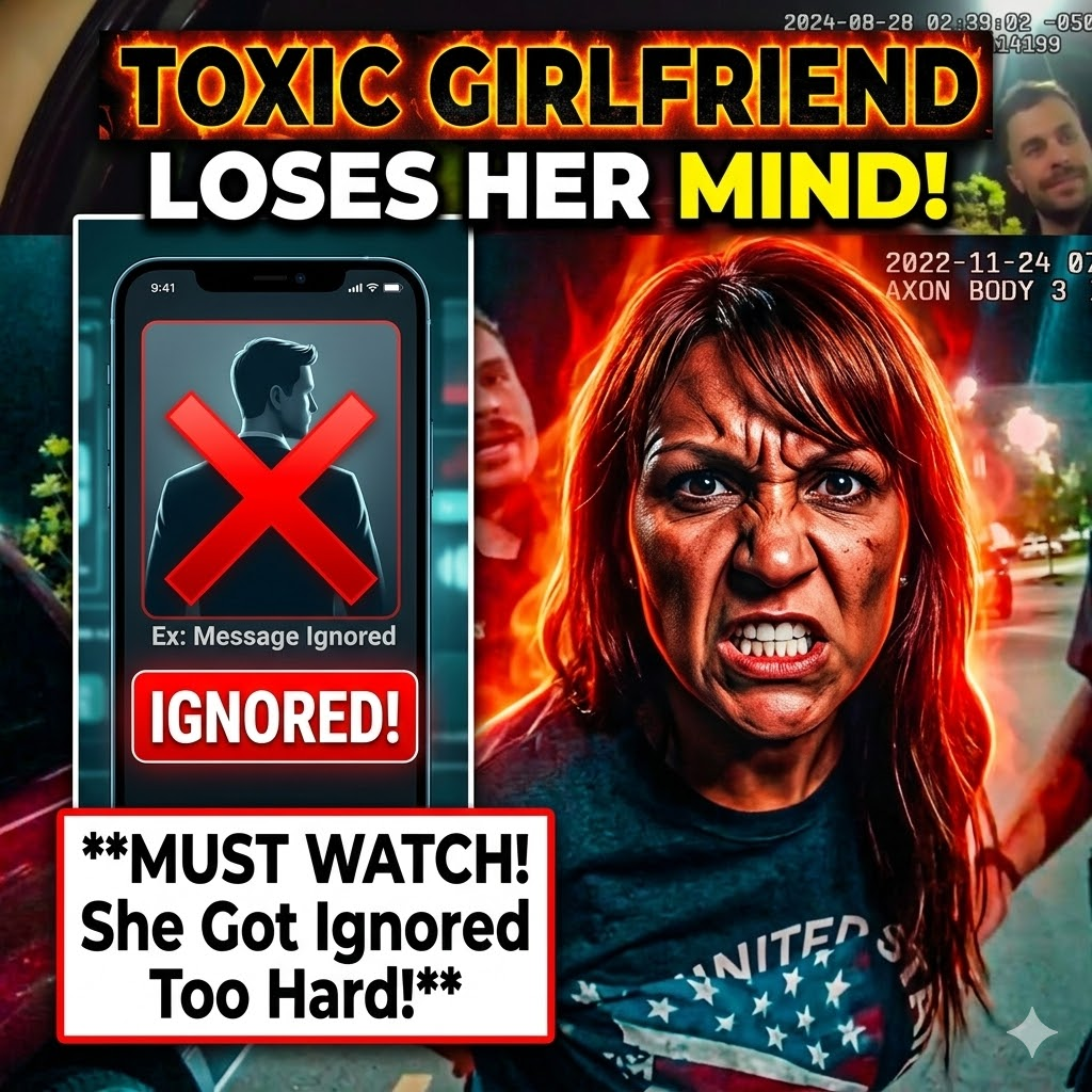 Toxic Girlfriend Loses Her Mind After Getting Ignored By Her Ex
