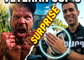 Veteran Cop Gets The Surprise of His Life