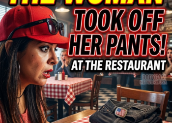 Drunk Woman Takes Her Pants Off at a Restaurant