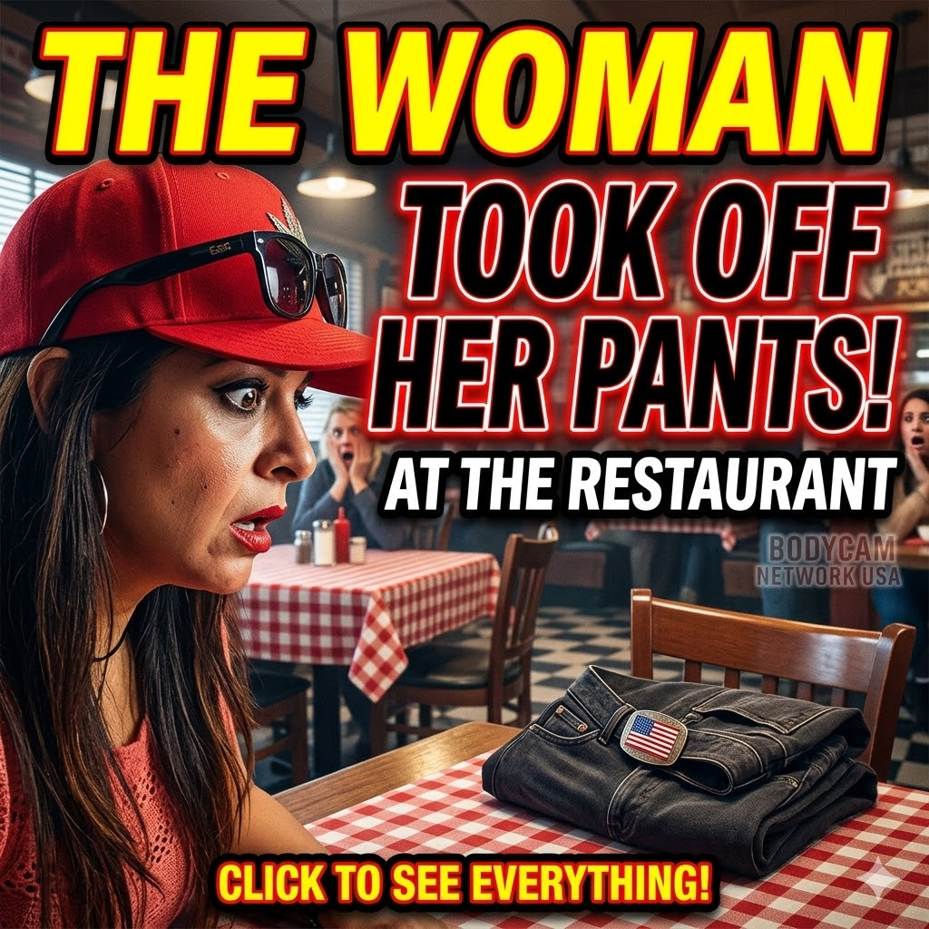 Drunk Woman Takes Her Pants Off at a Restaurant