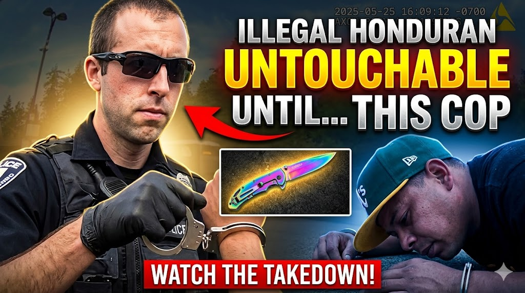 Illegal Honduran Thought He Was Untouchable, Until He Met THIS Cop