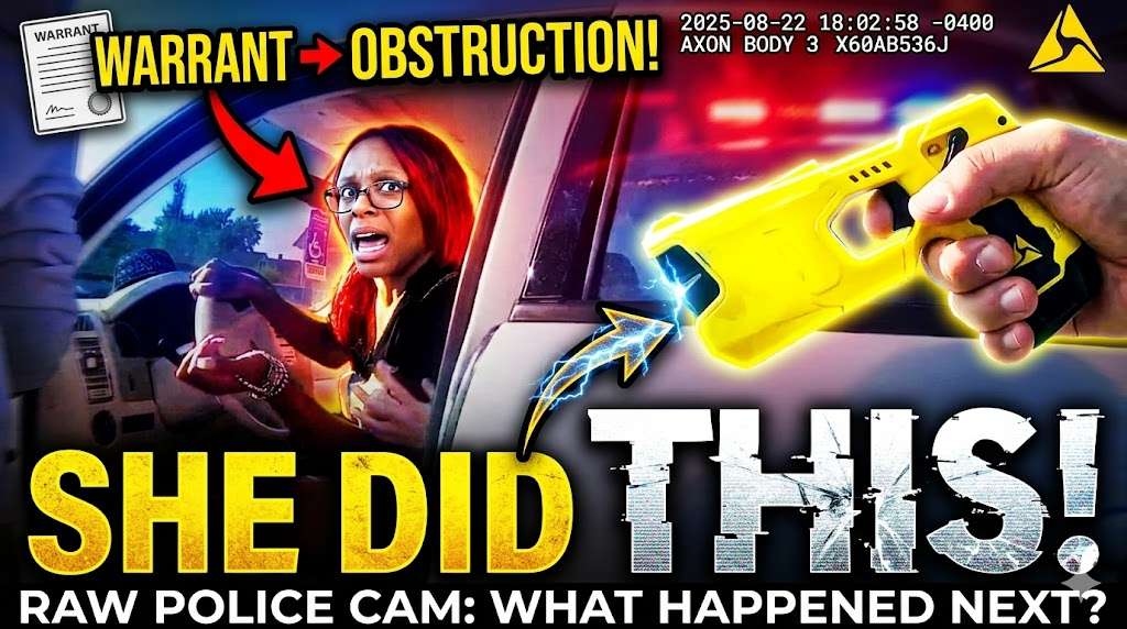 She Had a Warrant For Obstruction, Then Did THIS to Cops