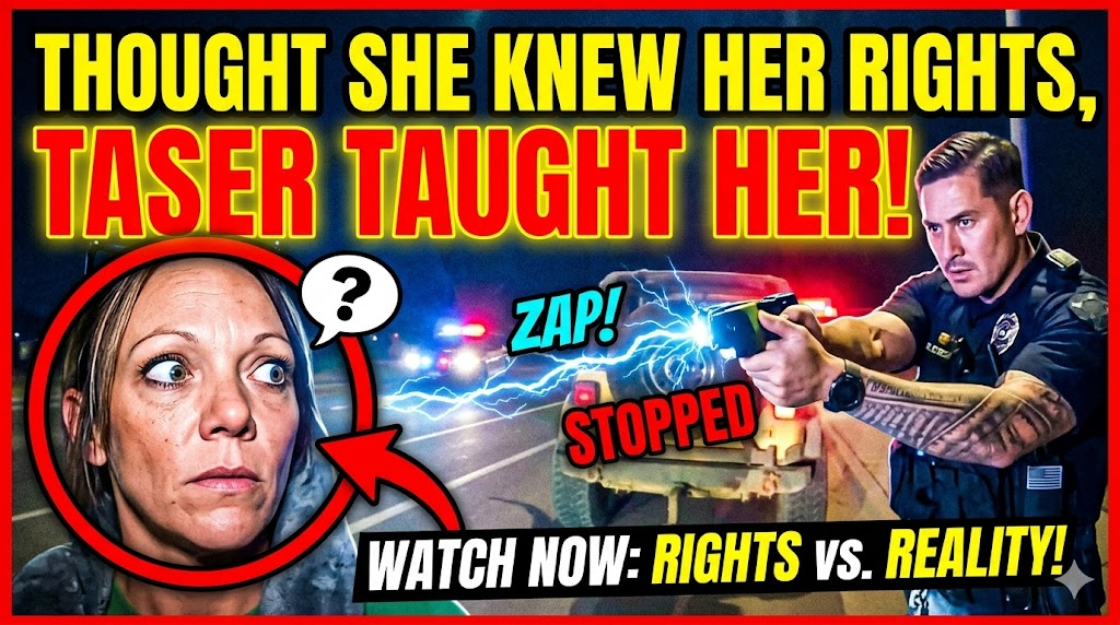 Thought She Knew Her Rights, Taser Taught Her Otherwise
