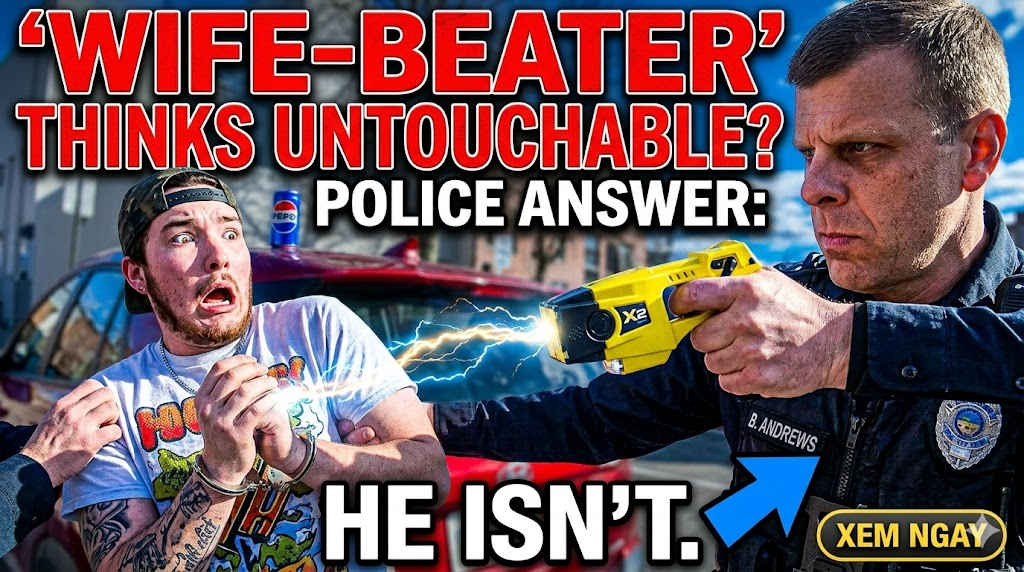 Wife-Beater Thinks He’s Untouchable, Police Show Him He Isn’t