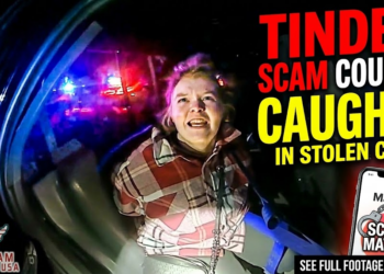 Tinder Scam Couple Caught in Stolen Car