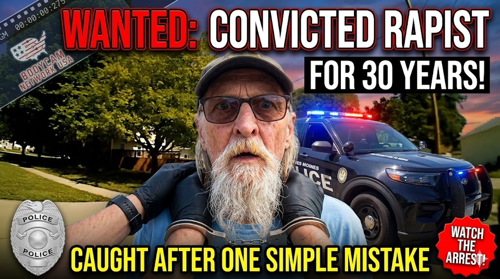 Convicted Rapist Wanted for 30 Years Arrested After One Simple Mistake
