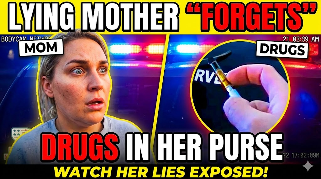 Lying Mother “Forgets” About Drugs in Her Purse