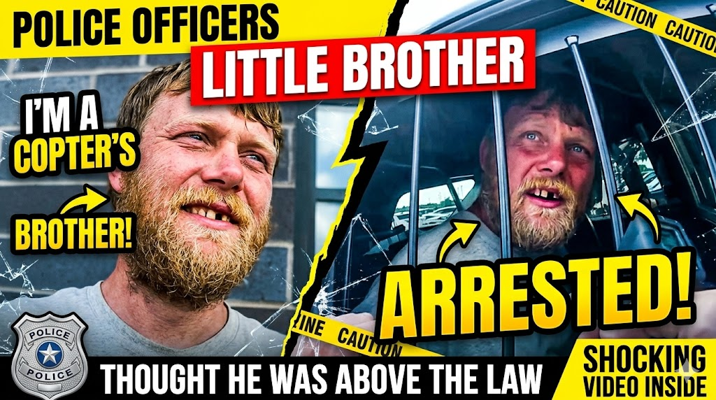 Police Officers Little Brother Thinks He’s Above the Law