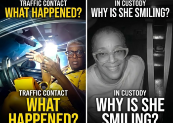 Lady Refuses To Get Out Of Her Car, Ends Badly