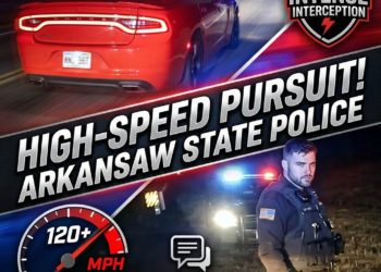 Dodge Charger tries to blackout | meets the ditch #policechase #policepursuit