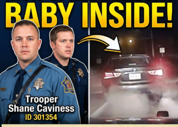 Female takes off from trooper with baby inside car | Trooper and suspect both wreck #policepursuit