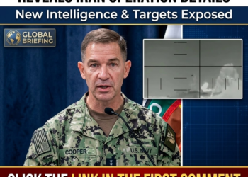 ADMIRAL BRAD COOPER: “You may have heard the president say, just a little while ago, that we have sunk or destroyed 24 ships.That was true at the moment, we’re now up over 30 ships.”